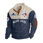 Blue Jays World Series 2025 Stand-Up Collar Sweatshirt