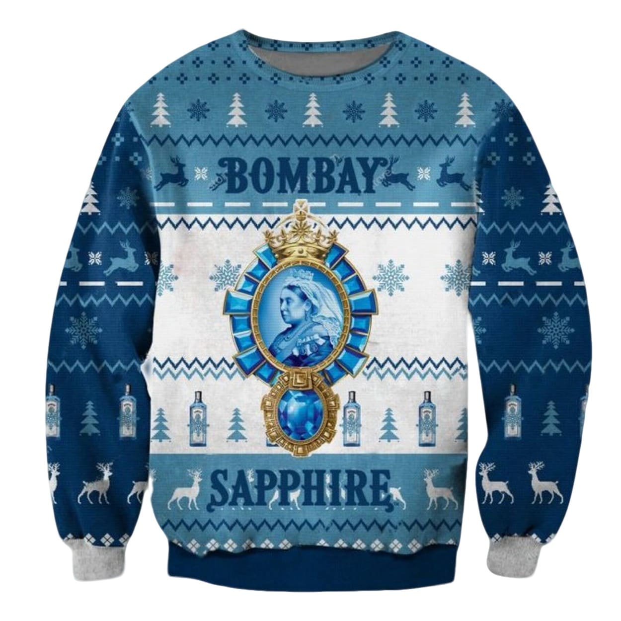 Bombay Sapphire Ugly Christmas Sweater Bombay Sapphire Ugly Christmas Sweater