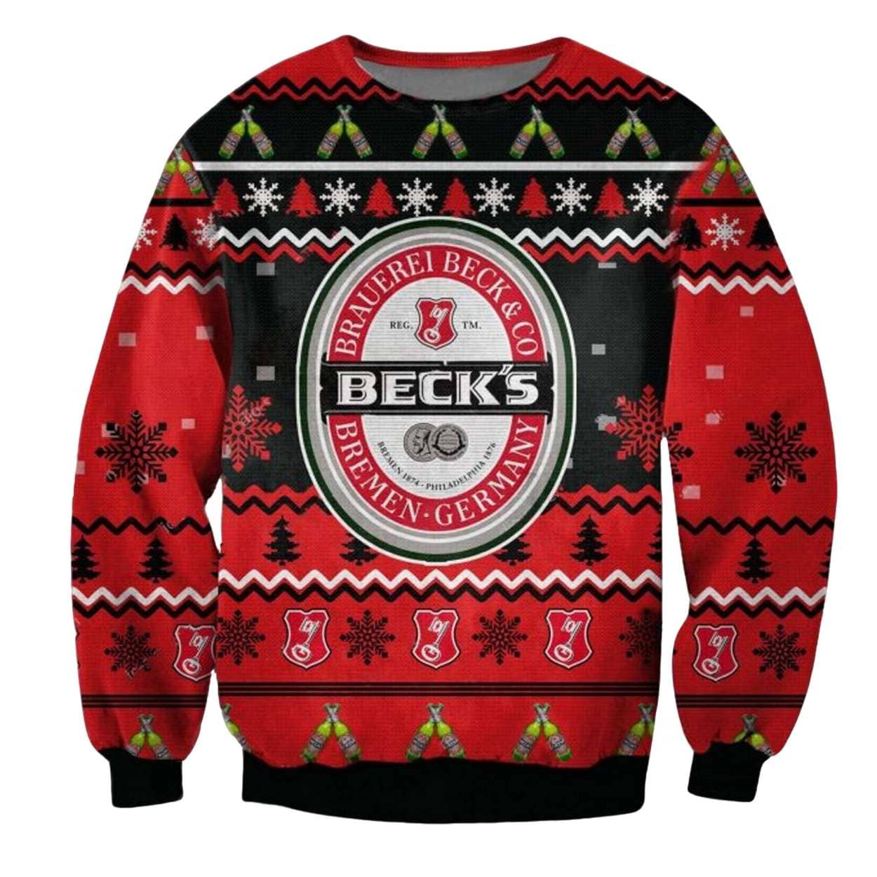 Brauerei Beck Ugly Christmas Sweater Brauerei Beck Ugly Christmas Sweater