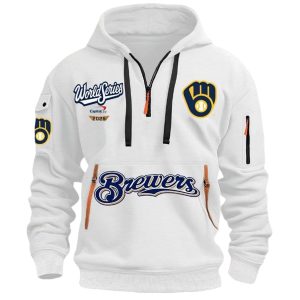 Brewers World Series 2025 Quarter Zip Hoodie 1 Brewers World Series 2025 Quarter Zip Hoodie