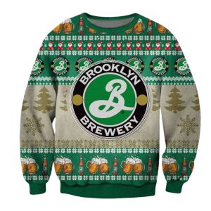 Brooklyn Brewery Ugly Christmas Sweater 1 Brooklyn Brewery Ugly Christmas Sweater