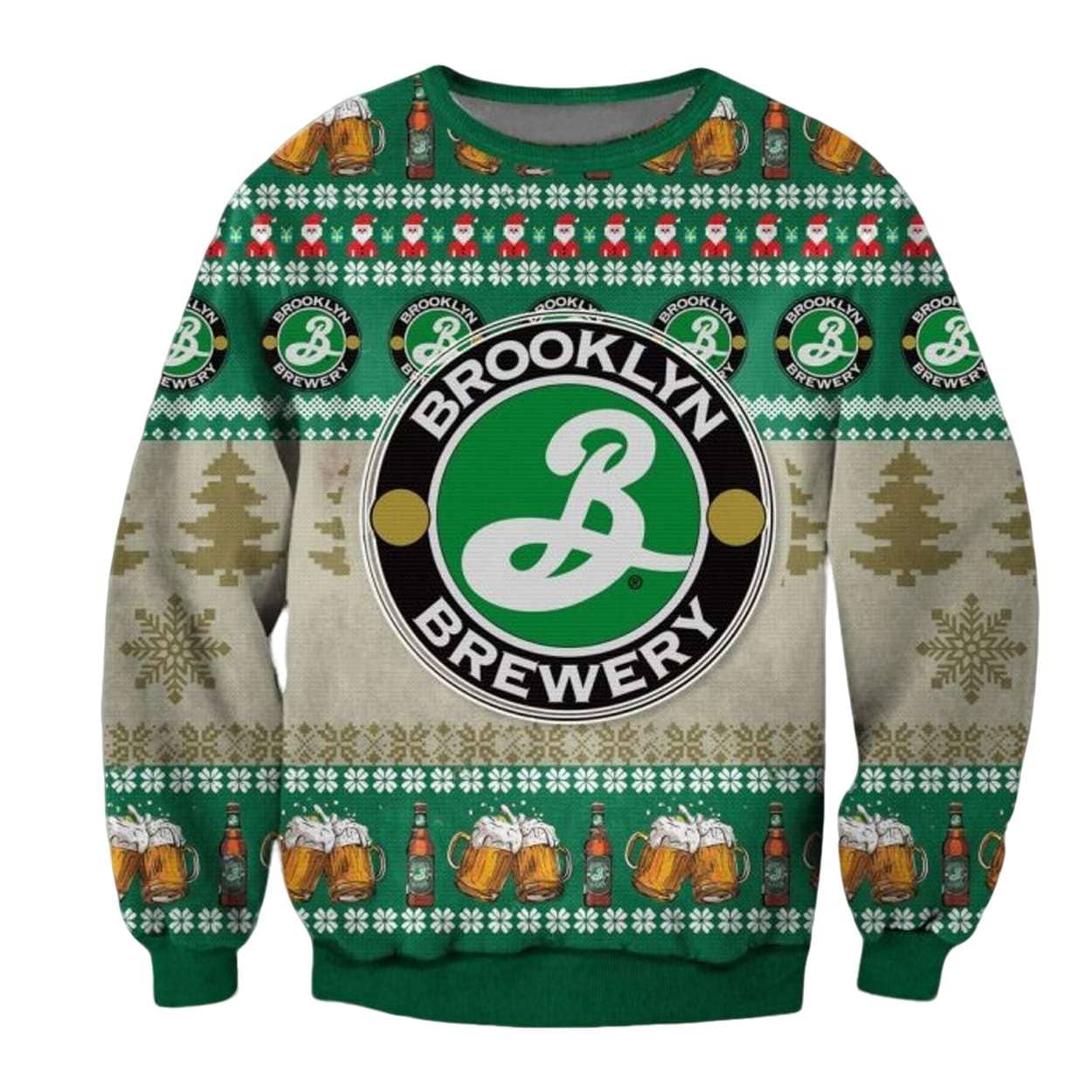 Brooklyn Brewery Ugly Christmas Sweater Brooklyn Brewery Ugly Christmas Sweater