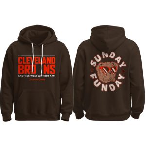 Browns Sunday Funday Bulldog T shirt