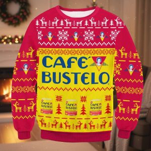 Cafe Bustelo Ugly Christmas Sweater