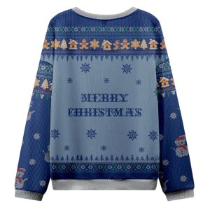 Cat Crow And Fish Unite Christmas Ugly Sweaterv