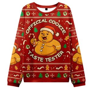 Cookie Tester Christmas Ugly Sweater