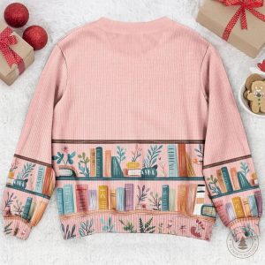 Custom Just A Girl Who Loves Books Ugly Sweater