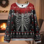 Deadly Festive Vibes Christmas Ugly Sweater