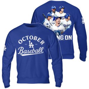 Dodgers October Baseball 2025 Moving On Shirt