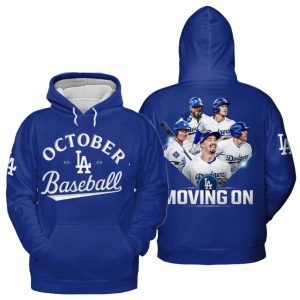 Dodgers October Baseball 2025 Moving On Shirt