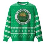 Dumpster Fire Response Team Ugly Christmas Sweater