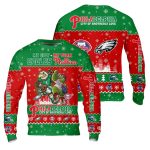 Eagles Phillies Philadelphia City Of Brotherly Love Ugly Christmas Sweater