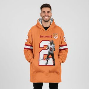 Egbuka 2 Tampa Bay Football Unisex Blanket Hoodie