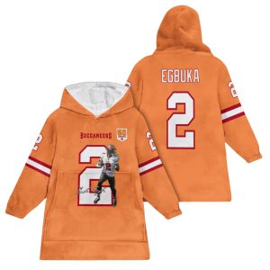 Egbuka 2 Tampa Bay Football Unisex Blanket Hoodie