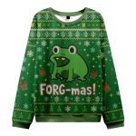 Funny Forg-mas Ugly Christmas Sweater