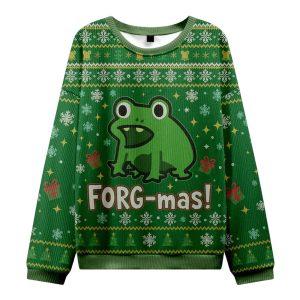 Funny Forg-mas Ugly Christmas Sweater