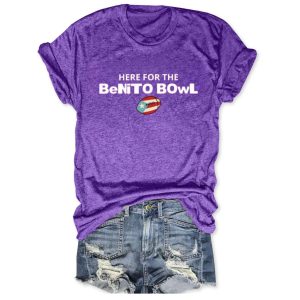 Here For The Benito Bowl Bad Bunny Tee