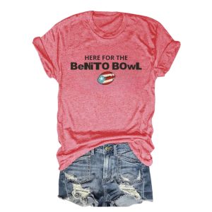 Here For The Benito Bowl Bad Bunny Tee