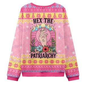 Hex The Patriarchy Ugly Christmas Sweater
