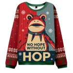 Hop Frog Resist Ugly Christmas Sweater