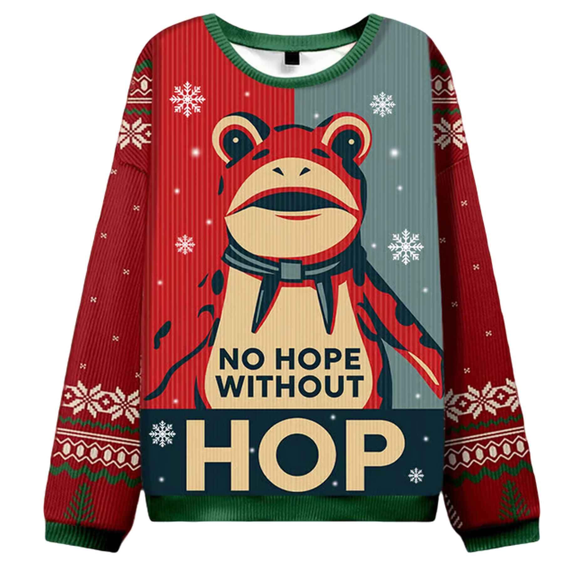 Hop Frog Resist Ugly Christmas Sweater Hop Frog Resist Ugly Christmas Sweater