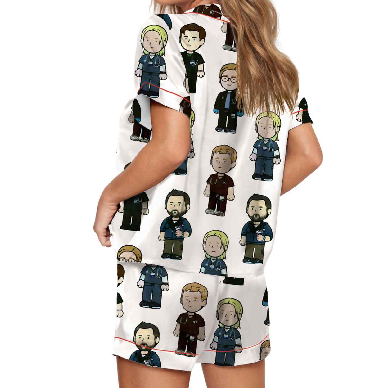 Hucklerobby Silky Satin Pajama Set Hucklerobby Silky Satin Pajama Set