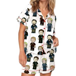 Hucklerobby Silky Satin Pajama Set 1 Hucklerobby Silky Satin Pajama Set