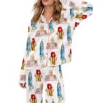 I Think You Should Leave Silky Satin Pajama Set