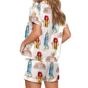 I Think You Should Leave Silky Satin Pajama Set 2 I Think You Should Leave Silky Satin Pajama Set