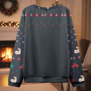 Jesus The Ultimate Deadlifter Ugly Christmas Sweater