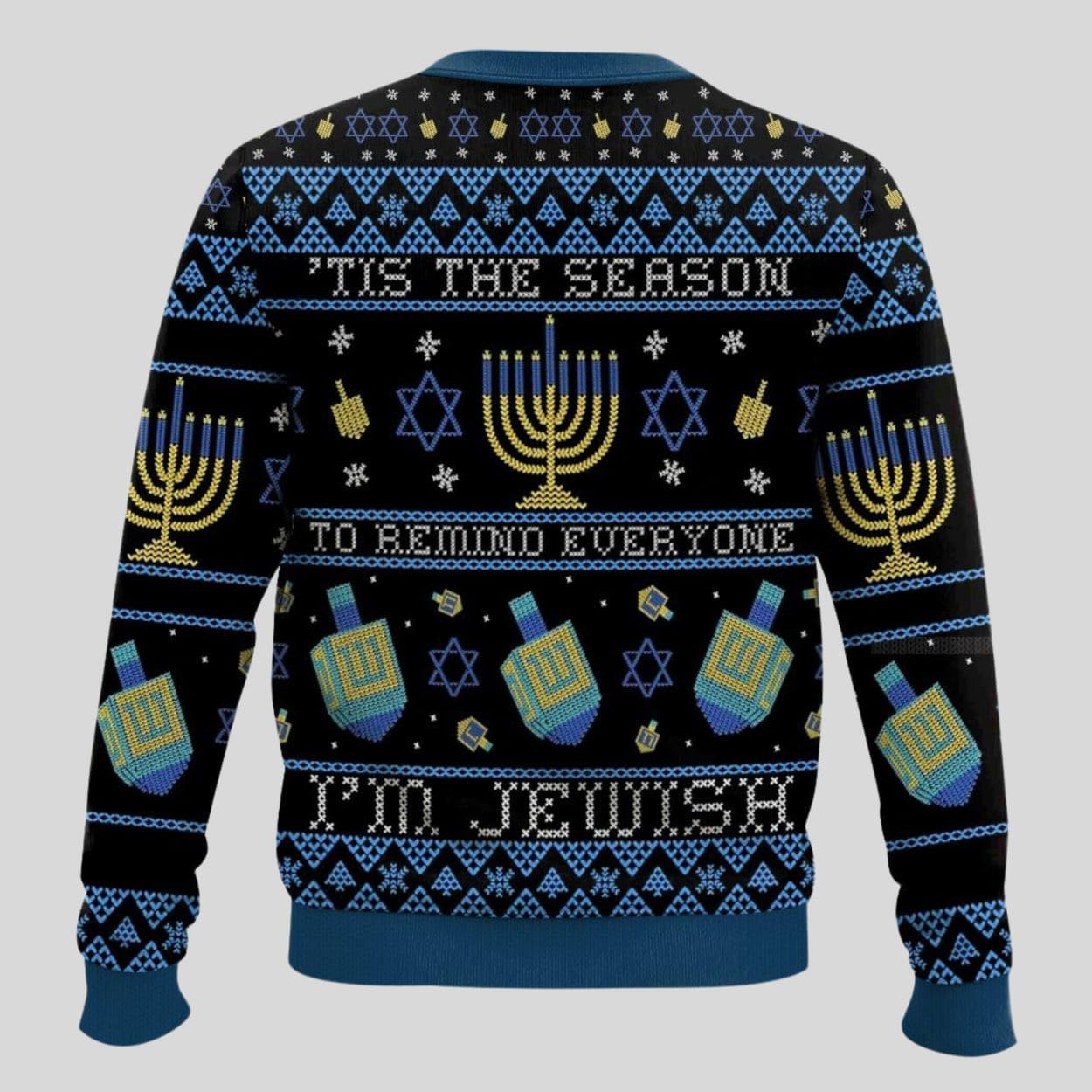 Jewish Hanukkah Ugly Christmas Sweater Jewish Hanukkah Ugly Christmas Sweater