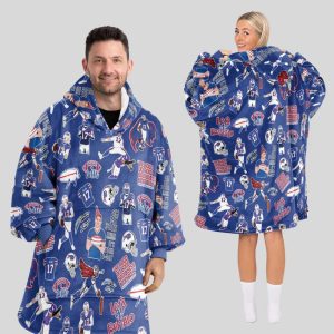 Josh Allen Be Good Do Good God Bless Do Bill Blanket Hoodie