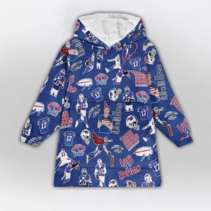 Josh Allen Be Good Do Good God Bless Do Bill Blanket Hoodie