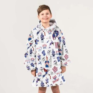 Josh Allen Be Good Do Good God Bless Do Bill Blanket Hoodie