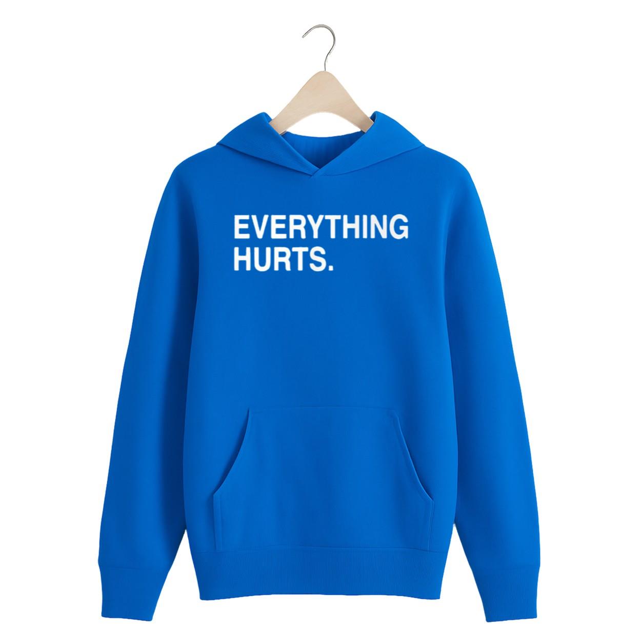 Justin Turner Everything Hurts Shirt Justin Turner Everything Hurts Shirt