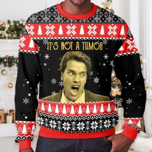 Kindergarten Cop It's Not A Tumor Ugly Christmas Sweater