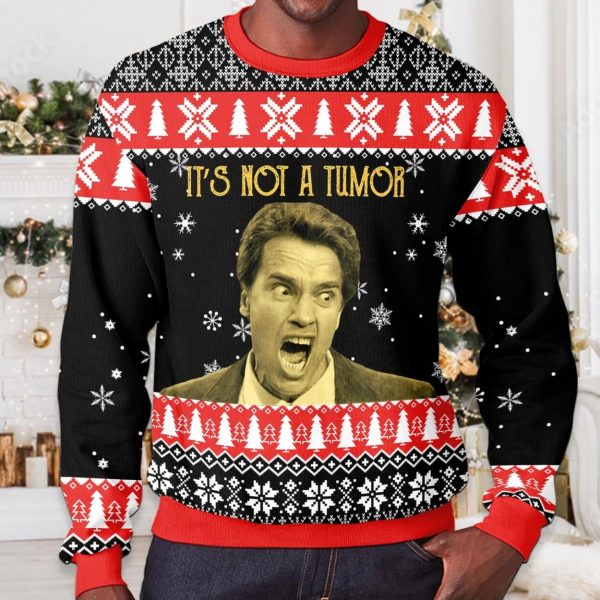 Kindergarten Cop It’s Not A Tumor Ugly Christmas Sweater
