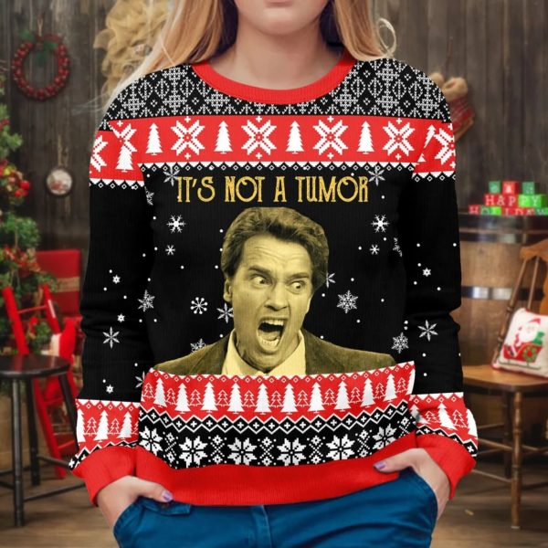 Kindergarten Cop It’s Not A Tumor Ugly Christmas Sweater