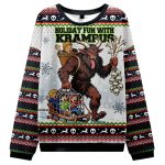 Krampus Catches Children Christmas Ugly Sweater
