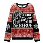 Krampus Takes Children Christmas Ugly Sweater