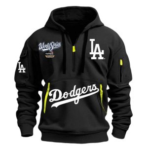 LA Dodgers World Series 2025 Quarter Zip Hoodie 2 LA Dodgers World Series 2025 Quarter Zip Hoodie