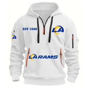LA Rams EST 1960 Quarter Zip Hoodie