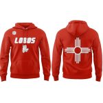 Limited Edition Mexico Lobos Football Red Hoodie