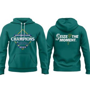 Mariners 2025 AL Champions Seize The Moment Shirt