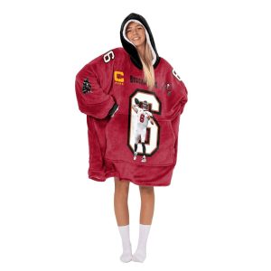 Mayfield 6 Tampa Bay Football Unisex Blanket Hoodie