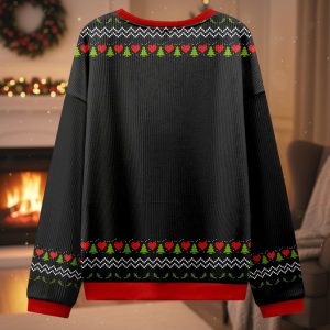 Merry Christmas Caterpillar Ugly Christmas Sweater