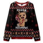 Merry Krampus Ugly Christmas Sweater