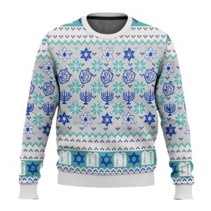 Merry Xmas Jewish Ugly Christmas Sweater