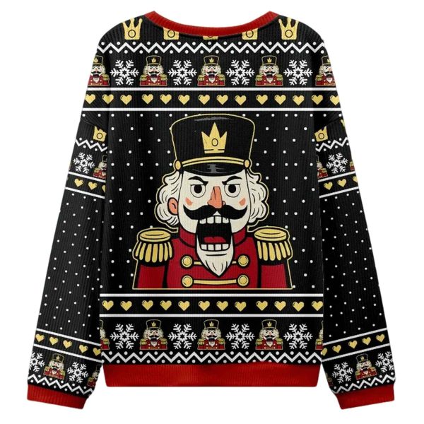 Nutcracker Less Talking More Cracking Christmas Ugly Sweater