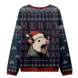 Opossum Holiday Cheer Christmas Ugly Sweater